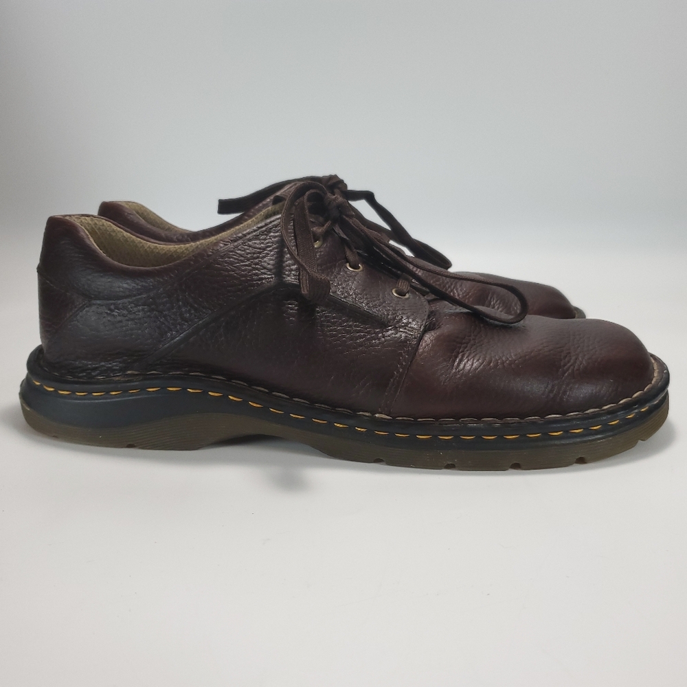 Dr Martens 11194 Ordell Brown Leather Lace Up Oxford Shoes